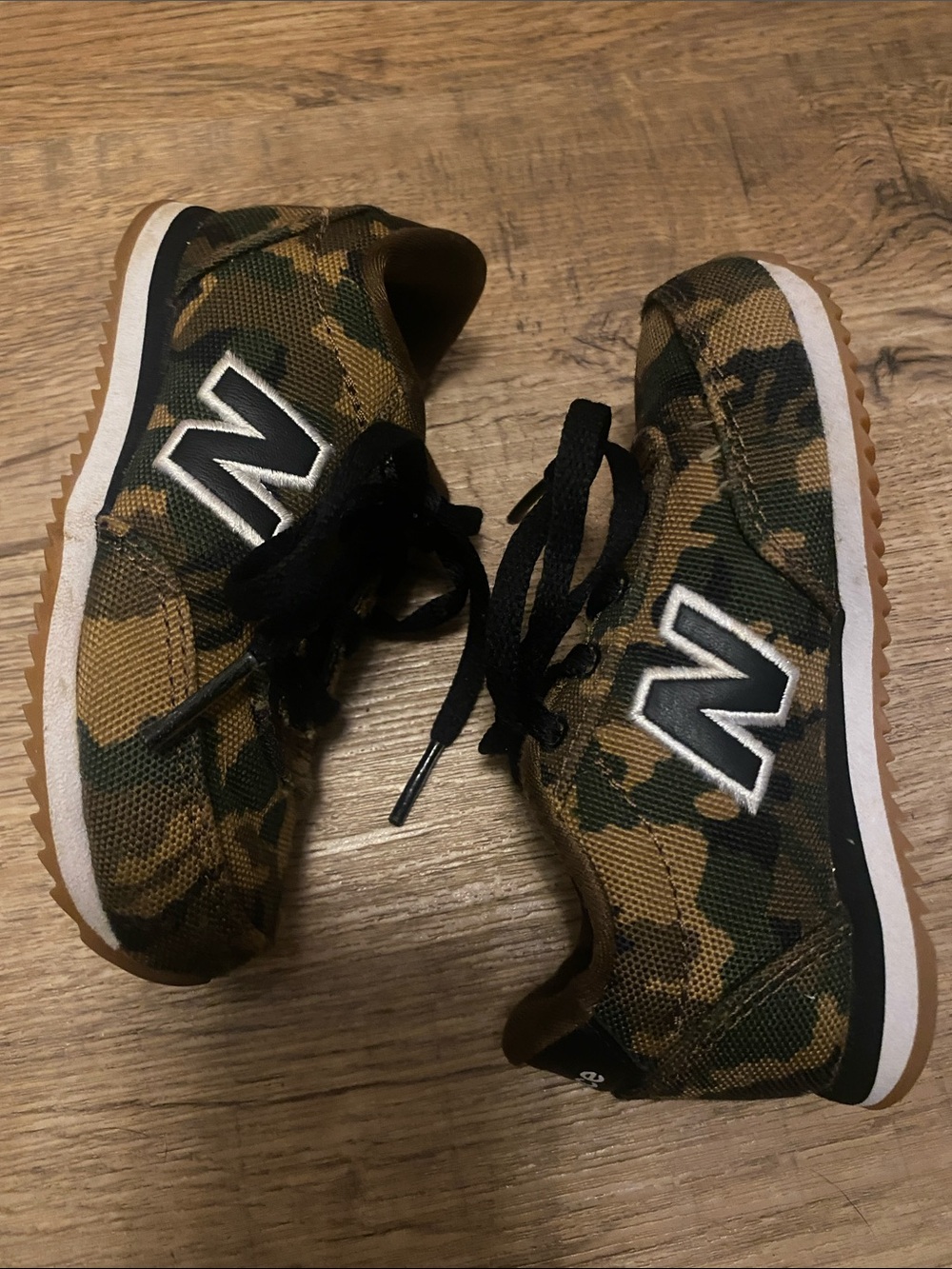 New Balance Camouflage Toddler Sneakers 7